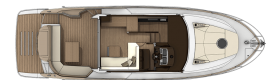 Sessa marine C42 main deck