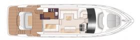 PRINCESS F62 MAIN DECK