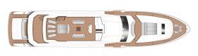 Princess 40M flybridge