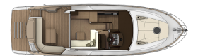 Sessa marine C42 main deck