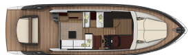 Sessa Marine C54 - main deck- version A
