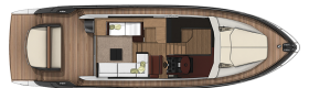 Sessa Marine C54 - main deck- version B